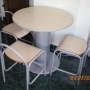 Mesas y sillas para cafetería o restaurante