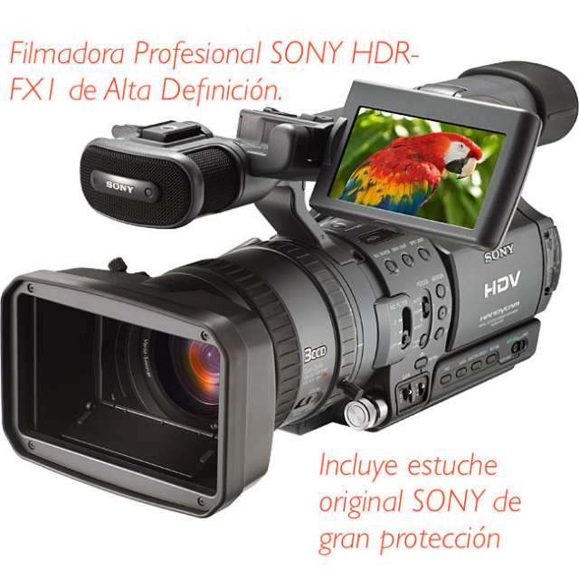 Cámara filmadora sony hdr-fx1 con estuche original sony. !como en Guayaquil - TV Audio y Video | 222180