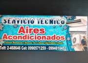 Servicio tecnico. mantenimientos de aires acondicionados, guayaquil