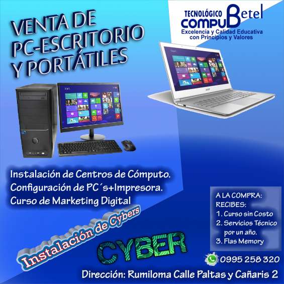 Compu betel: venta de computadoras en sangolquí