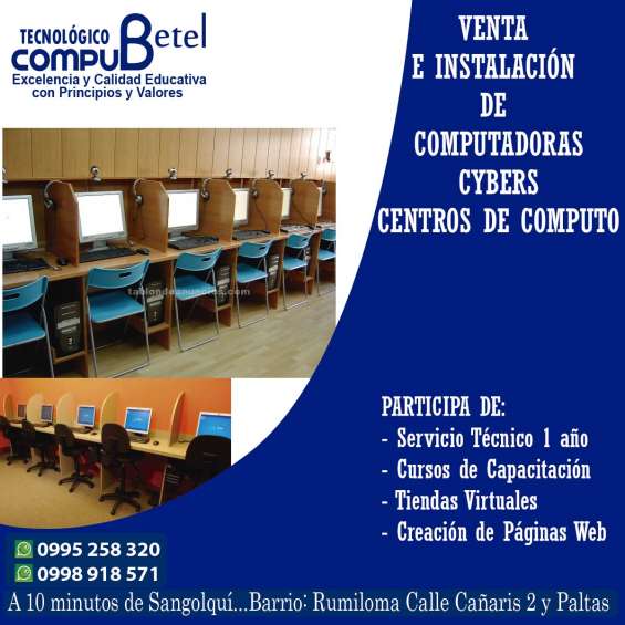 Compu betel: venta de computadoras y servicio tecnico